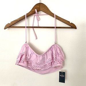 Hollister Swim top - lilac - Medium